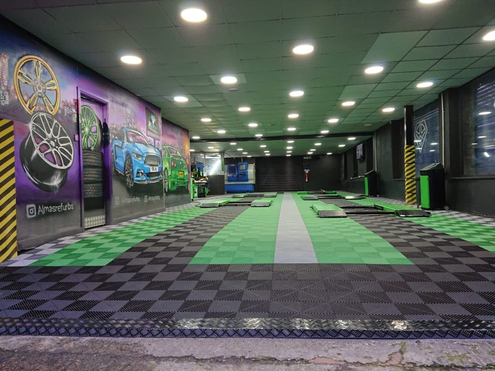 White Glove Professional Installation - Swisstrax Garage Flooring